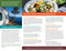 Oldways Welcome to the Mediterranean Diet Trifold Brochure Back