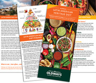 Welcome to the Latin American Heritage Diet Trifold Brochure (100 pcs)