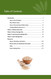 Whole Grains Around the World Table of Contents
