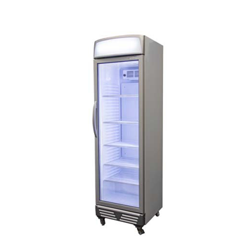 Bromic Glass Door Display Chiller with Lightbox - 372 Litre