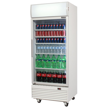 Bromic GM0660L LED ECO Glass Door Chiller w/Lightbox - 660 Litre