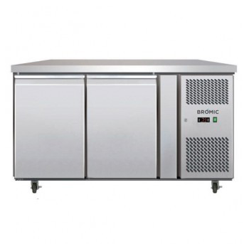 Bromic UBC1360SD Two Solid Door Under Bench Chiller - 282 Litre