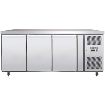 Bromic UBC1795SD Three Solid Door Under Bench Chiller - 417 Litre