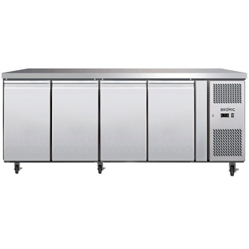 Bromic UBC2230SD Four Solid Door Under Bench Chiller - 553 Litre