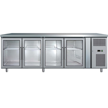Bromic UBC2230GD Four Glass Door Under Bench Chiller - 553 Litre