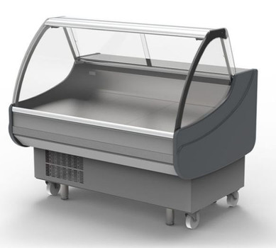 Curved Glass Deli Display 1500mm