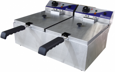Double Basket Fryer - 10 amp