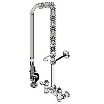 Yellow Tapware Premium Wall Mount Pre Rinse Assembly