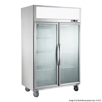 TECNOtherm Double Door Display Freezer 1000L (SUFG1000)