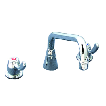 Yellow Tapware Premium Deck Mount Sink Set with 300mm Aerated Swing Spout