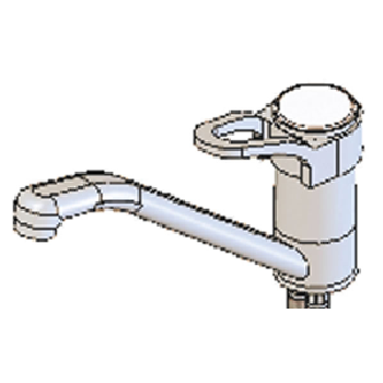 Yellow Tapware Premium Deck Lever Operated Mixer with 180mm Swing Nozzle