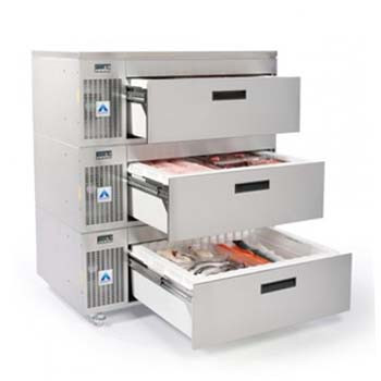 Adande Triple Drawer Side Engine Refrigeration Unit