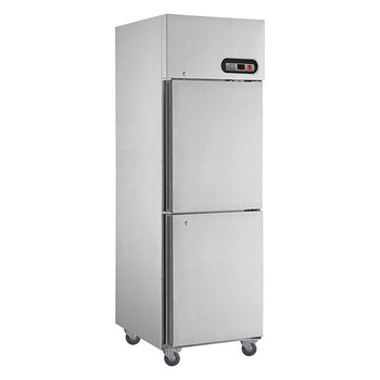 TROPICAL Thermaster 2×½ door SS Freezer 500L (SUF500)