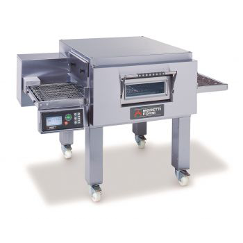 Moretti Forni TT98E Series Conveyor Oven with Legs and Castors
