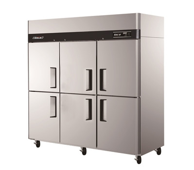 Austune KR65-6 Turbo Air Range 6 Half Doors Fridge - 1868L Capacity (KR65-6)