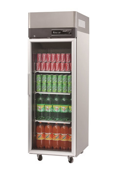 Austune KR25-1G Turbo Air One Glass Door Display Fridge/ Freezer 574L