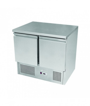 Snowman BE900 2 Door Work Bench Fridge