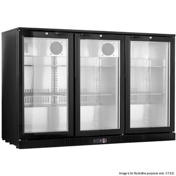 Under Bench Three Door Bar Cooler (LG-330HC)