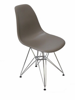 Ava Replica Eames DSR Dining Chair - Grey