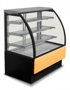 Eurochill EVO 150 Curved Display Fridge