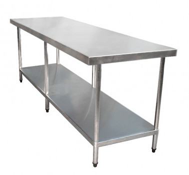 2400mm Bench with Shelf Underneath (02-2400L)