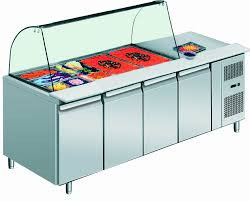 Four Door Deluxe Salad Bar (THP4100SALGC)