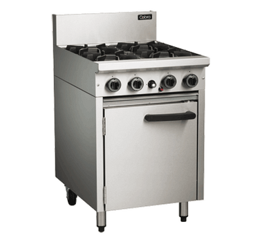 Cobra CR6C 2 Burner Cooktop with 300mm Griddle and Gas Static Oven Range