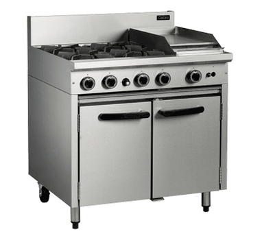 Cobra CR9C 4 Burner Cooktop with 300mm Griddle and Static Oven Range