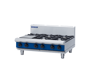 Blue Seal G516D-B Gas Cooktop 6 burner on Benchtop Model