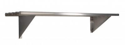 1200mm Pipe Wall Shelf with Brackets (11-1200L)