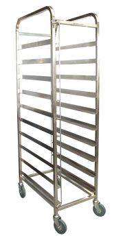 10 Tray Mobile Bakery Rack Trolley (1629-BAK-10)