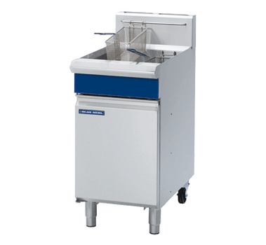 Blue Seal GT45 Single Pan Vee Ray Gas Fryer 450mm