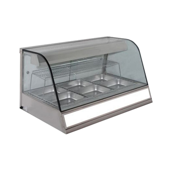 Woodson 3 bay Heated Chicken Display