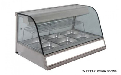 Woodson 4 bay Heated Chicken Display (Wh.HFH23 model shown)