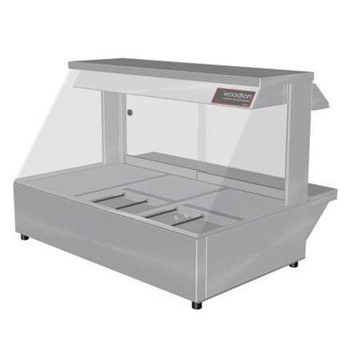 Woodson 3 Module Straight Hot Food Display