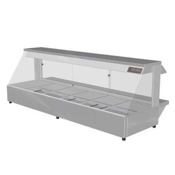 Woodson 6 Module Straight Hot Food Display