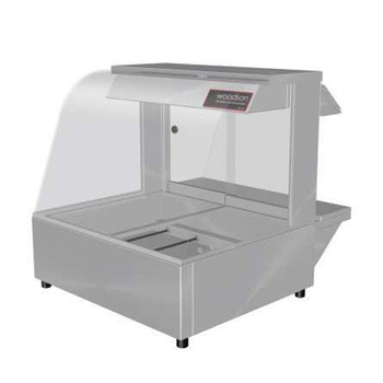 Woodson 2 Module Curved Hot Food Display
