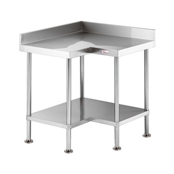 Simply Stainless Corner Bench With Splashback
