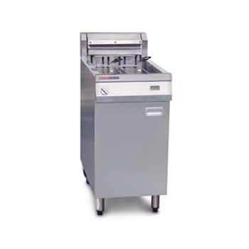 Austheat Single Pan Electric Fryers 2 Basket