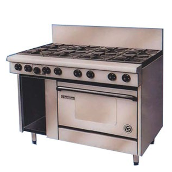 Goldstein PF-8-28 Gas 8 Burner Static Oven