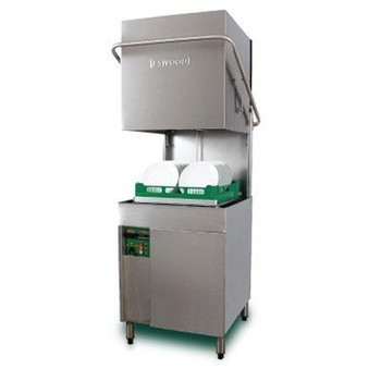 Eswood ES-50 Heavy Duty Pass Through Recirculating Dishwasher