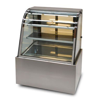 Anvil Aire DSC0730/40/50/60 Refrigerated Cake Display Curved Glass