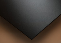 Commercial Flat 2' x 2' - Smooth Black - Carton of 18 Tiles - 72 SF