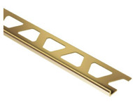 Schluter Schiene 8' Solid Brass Profile