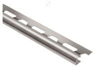 Schluter Rondec 8' Brushed Stainless Steel Profile