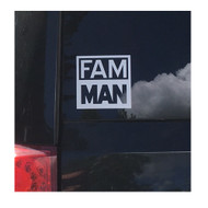 FAM MAN Window Decal - Free shipping