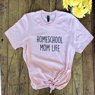 Homeschool Mom Life T-shirt - Size Large - FREE SHIPPING