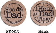 10 - Wooden Dad Coin Deal