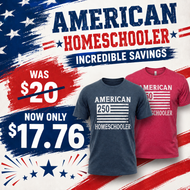 American Homeschooler Tshirt