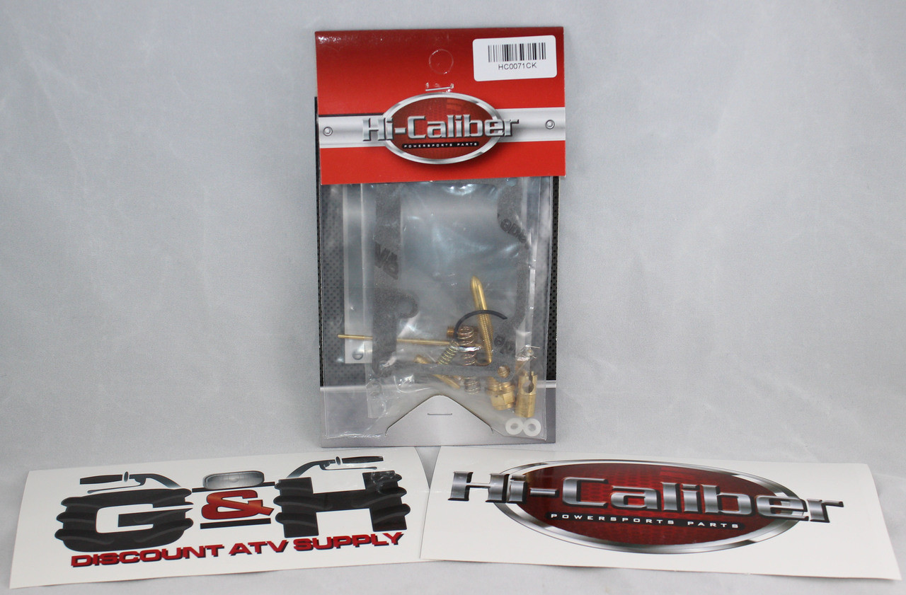 Shindy Carburetor Rebuild Kit Polaris 400 400L Sport 2x4//4x4 1994-1995 Carb